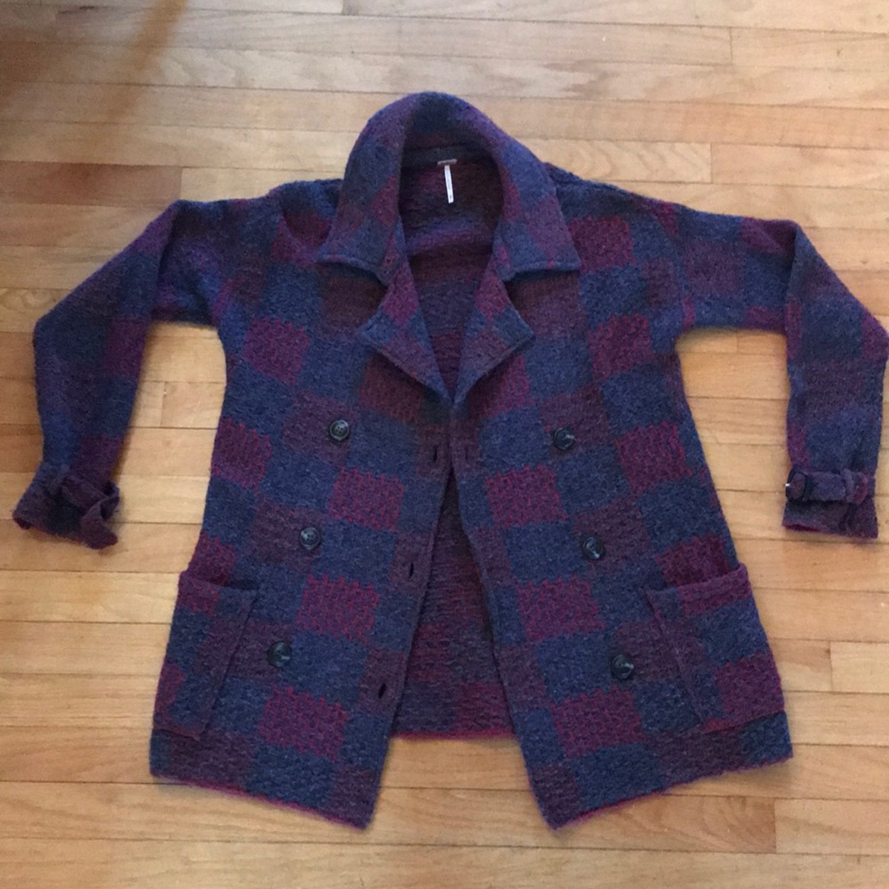 Free People Wool Pea Coat